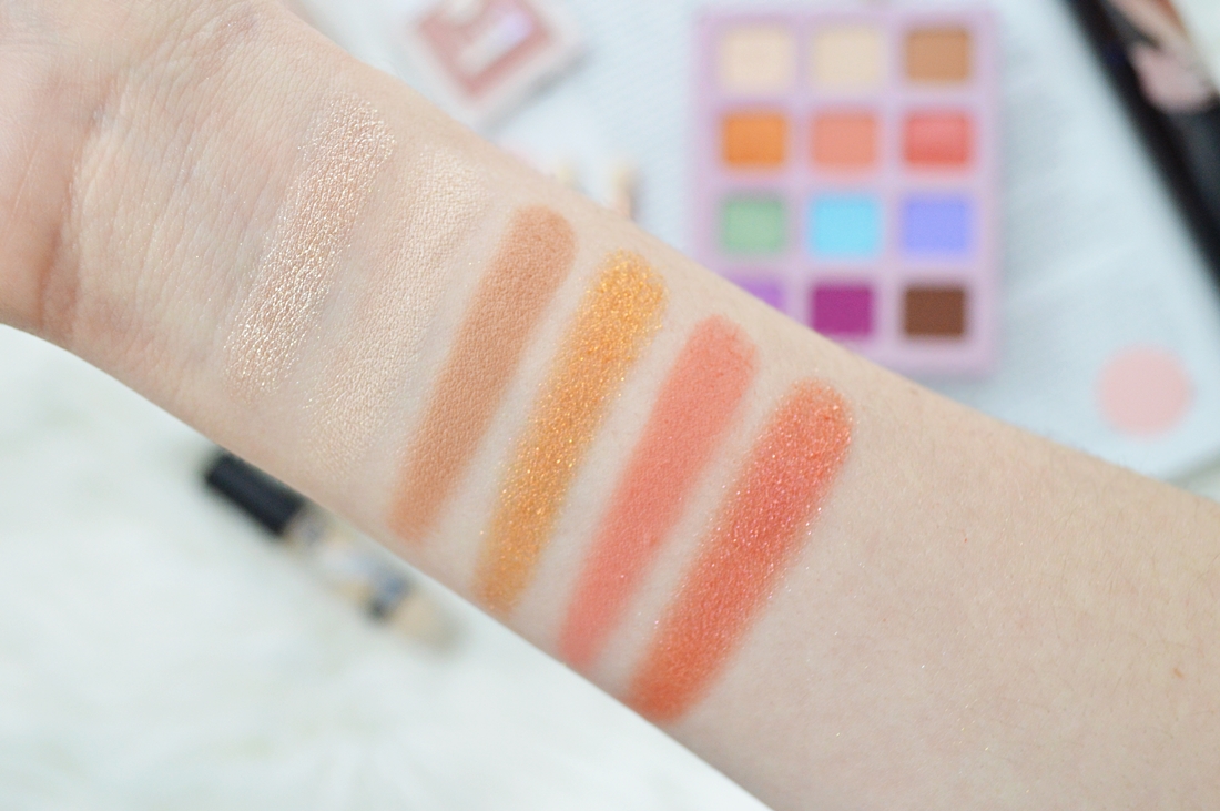 paleta cieni hean natalie beautyyy swatche